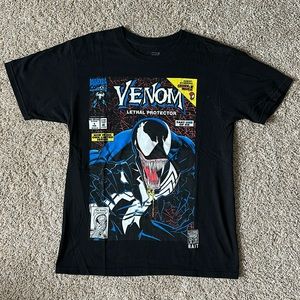 Venom Comic Book Cover Tee